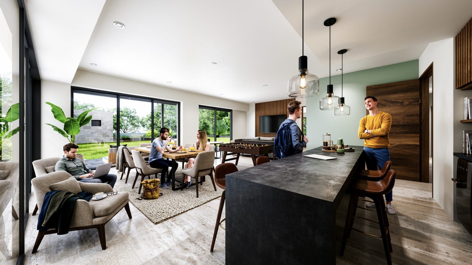 Loft de entrada en Inspiria Lago